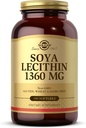 Solgar Soya Lecithin 1360 mg - 100 Softgels - Zdroj cholínu - Gluten & Dairy Free - 100 Servírovanie