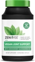 Zenwise Health Certified Vegan Joint Support Supplement - Glucosamine HCl, Turmerica a Boswellia Extract - podporuje zdravie kostí + kĺby- Magnesium a vitamín D (D3 ako cholekalciferol) - 60 kapsúl