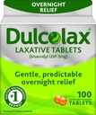 Dulcolax 5 mg preháňajúce tablety pre zápcha - 100 ea