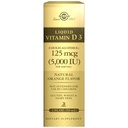 Solgar Tekutý vitamín D3 125 mcg (5 000 IU), 2 fl oz - Delicious, Prírodná Orange chuť - Pomáha udržiavať zdravé kosti a zuby - Imunitný systém Podpora - Gluten Free, Dairy Free, Kosher - 59 Slúži