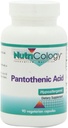 Nutrikológia Kyselina pantoténová - vitamín B5 pre mužov a ženy, vápnik, 500 mg doplnok, čisté, organické, vegetariánske kapsule - 90 grófov
