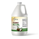 MCT Oil ~ Fractionated Coconut Oil ~ Mozog a telové palivo z kokosových orechov; (1 Gallon) ~ Stellar Chemical Corp
