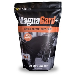 Plus žalúdočná podpora doplnok pre kone s Omega 3s 