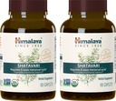 Himalája Organic Shatavari pre PMS, Menštruačné Creamp Relief, Menopauza Podpora, a zdravie žien, 1 300 mg, 60 Caplets, 2 mesiace dodávky, 2 balenia
