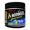 AMMO ® Energy ReloadsTM pre cvičenie prášok - 300mg kofeín Zero cukor Vital Aminos a Electrolytes Žiadne umelé príchute alebo farby (Berry Blast)