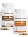 Lions Mane (120ct) a Cordyceps (120ct) Kapsule Bundle - Huba Supplement od Cognition, Energy and Endurance