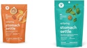 UpSpring Žalúdočné Settle kvapky Bundle s zázvorom, citrón - 55 Ct a 28 Ct