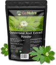 Go Nutra Goldenseal Root Extract Pure Goldenseal Powder Potent 10:1 Goldenseal Extract 4oz. Bylinný doplnok Zlatá pečať Root
