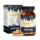 North Spore Immune Mušroom Extract Supplement Kapsule 