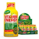 Vitamín Energy B12 11,000% Extra sila Shot Mango 12 Balenie, 260 mg prírodný kofeín, B12 & B6, Nootropné zameranie, vitalita, Zero Sugar, Gluten-free, Vegan, Kosher, 1,93 fl oz